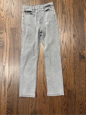 Levi's Grey Straight-Leg Jeans